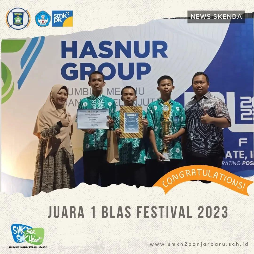 Tim SKENDA Raih Juara 1 BLAS Festival 2023